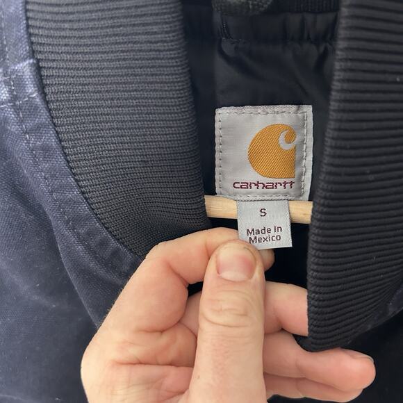 Vintage Carhartt Quilted Artic Vest “Midnight Blue” V02 MDT - Picture 8 of 9